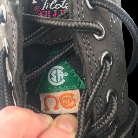 Steel Toe Nubuck Leather Safety Work Shoes For Women Size 8 CSA Certified - Picture 9 of 9